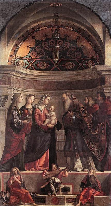 CARPACCIO, Vittore Presentation of Jesus in the Temple dfg oil painting picture